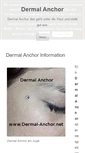 Mobile Screenshot of dermal-anchor.net
